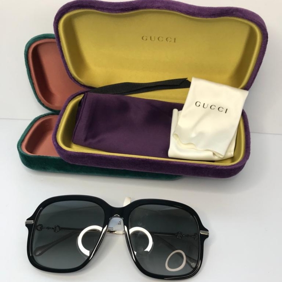 ? Original GUCCI GG0884SA 001 BLACK Sunglasses main image 12